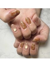 フレイムス アイラッシュ アンド ネイル(FRAMES)/マグネット×ブラウンニュアンス