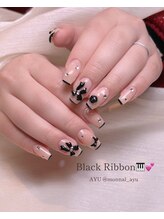 モナールアンド(MONNAL&)/リボンネイル