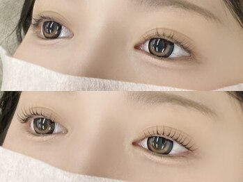 Platine白金高輪【眉毛/まつげパーマ/LEDマツエク】【3/2 NEW OPEN(予定)】の写真/360度美しく大人上品なお目元へ。ダメージを抑えモチを良くする5stepトリートメント付まつげパーマ