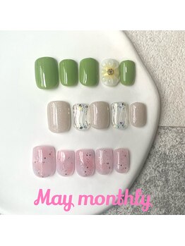 It 405の写真/マンスリーデザイン毎月定額¥7,000【毎回オフ無料】分かりやすい定額設定◎自爪に優しいパラジェル取扱★