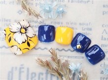 ネイルズガッシュ 武蔵小山店(NAILsGUSH)/＊イエローパンジー＊