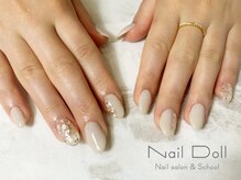 ネイルドール(Nail Doll)/オフホワイトシェル