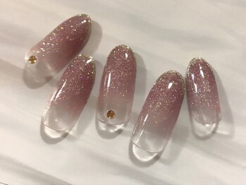 ビューティーネイルサロン クリアーズ(Clears)/秋カラーのラメ