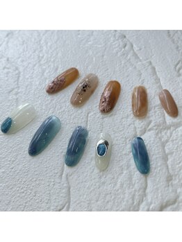 レディスペネイル ノマエ 名駅店(Redispe nail nomae)/Summer Nuances