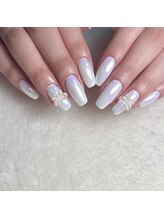 ナツネイル(natsu'nail)/オーロラ×リボン