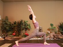 ストーンスパスタジオ 岩盤ヨガ 名駅本店(stone spa studio sola)/戦士のポーズ1