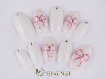 エリクサーネイル 新橋(Elixir Nail)/定額a シンプル/クーポン使用