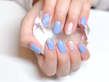 ラーシューシュ(la-chou-chou)/シンプルネイルコース ¥6500