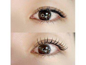 ミントラッシュ 札幌店/LEDエクステ×まつげパーマ