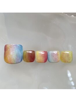 アトリエ プラス リム(atelier +LIM)/秋フットネイル