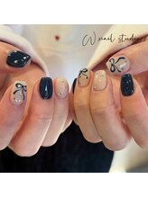 ダブリューネイルスタジオ(W.nail studio)/リボン