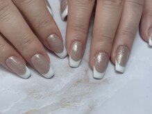 ジェミニ(Gemini)の雰囲気（フレンチネイル♪）