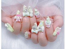 Miya_nail 【ミヤネイル】/長さ出ワンカラーパーツつけ放題