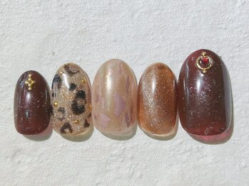 ネイルビート(NAIL BEAT)/ボルドーネイル
