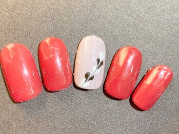 リラ(RIRA)/バレンタインネイル