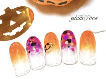 ネイルグラマラス 西新井店/《パラジェル》ハロウィンDesign