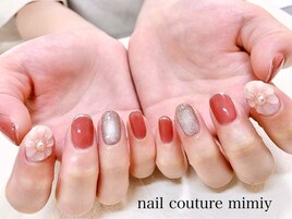 ぷっくりフラワーネイル☆