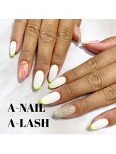 エーネイル エーラッシュ(A-NAIL A-LASH)/定額ネイル【倉敷】