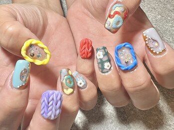 コルザ(Colza.)/韓国系ニットネイル