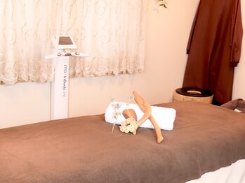 エステ ド あーと/広々としたベット