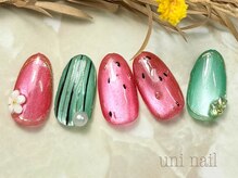 ウニネイル(uni nail)/サンプルデザイン　リッチ