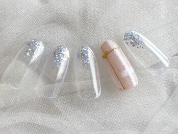 ボニータ(BONITA)/定額A ラメ チェック リボン