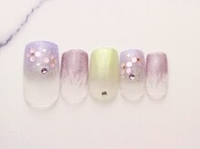 池袋ネイルサロン イイネイル(Ee-Nail)/ホロアジサイネイル初回￥6500