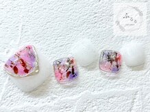ネイルサロン ふるる 大須店/☆フットミディアムネイル☆#82