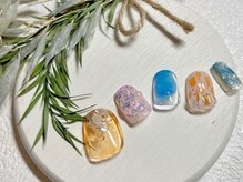 ブレス 仙台駅前本店(BLESS)/しずく感のあるぷっくりネイル！