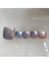 アトリエ プラス リム(atelier +LIM)/秋フットネイル