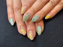 Iris ネイルアトリエ【アイリス】フィルイン/春デザインマグネットネイル