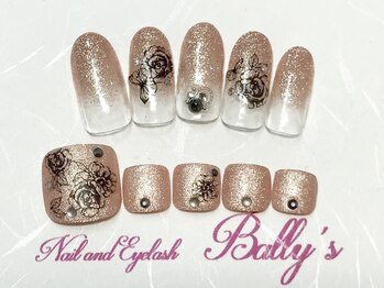 サロン バリーズ 赤羽店(BALLY'S)/冬キャンペーンネイル