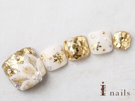 ゴールドお花フット　10480円