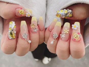 アトリエ ボノ(BONO)/パーツが可愛い♪春ネイル