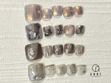 アンネ 梅田 ALLYS店(ANNE)/foot art design6月☆パラジェル