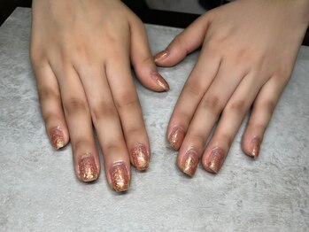 夏ラメワンカラー