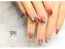 アークヘアーダイ ネイル アンド アイラッシュ(ARK HAIR DAI)/マググラデ（有料パーツ使用）