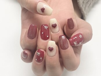 クラル 平塚店(CURAR)/ハート×リボン