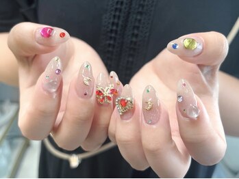 バタフライ 津田沼店(Butterfly)/ワンカラー+パーツ付け放題