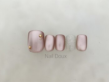 ネイル ドゥ 岡山駅前店(Nail Doux)/ガーリーマグネットネイル