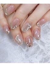 ディアリーネイル(Dearly Nail)/ガラスフレンチ