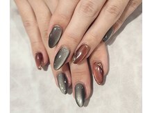 ファースト(FIRST)の雰囲気（【一番人気】奥行きが可愛い♪マグネットネイルです）