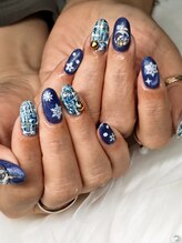 ミニオン 蕨店(minion)/ツイードネイル