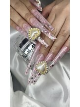 クロスネイル 渋谷店(CROSS nail)/キュートなロングネイル