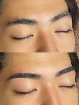 プラスアイビー 広島店(+i.b)の写真/理想の美眉を叶える、高いデザイン力が自慢の眉毛サロン。ワンランク上の美眉体験をぜひお試しください☆