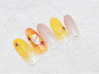 ヴィーナネイル 呉店(VinaNail)/アンティーク押し花ネイル