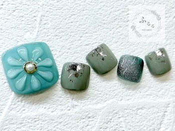 ネイルサロン ふるる 大須店/☆フットミディアムネイル☆#83