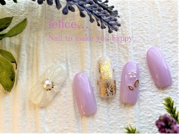 ネイルサロン フェリーチェ(felice)/【定額ネイル】¥7480