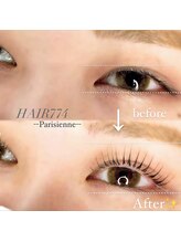 ヘアーナナシアイラッシュ(HAIR 774 Eyelash)/劇的ビフォーアフター☆