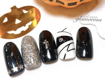 ネイルグラマラス 西新井店/《パラジェル》ハロウィンDesign